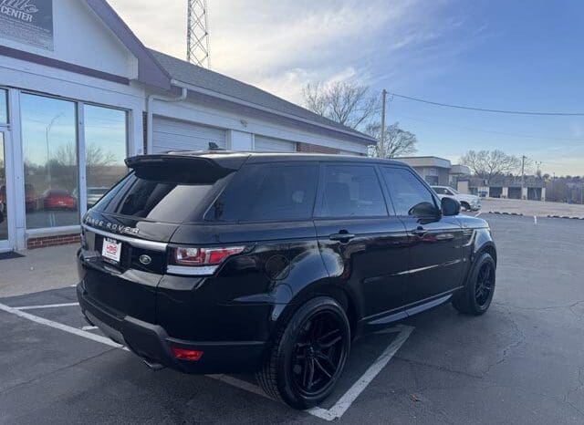 2016 Land Rover Range Rover Sport SE full